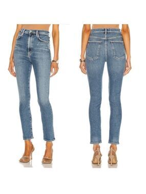 AGOLDE Pinch Waist Skinny Jeans High Waist Size 29